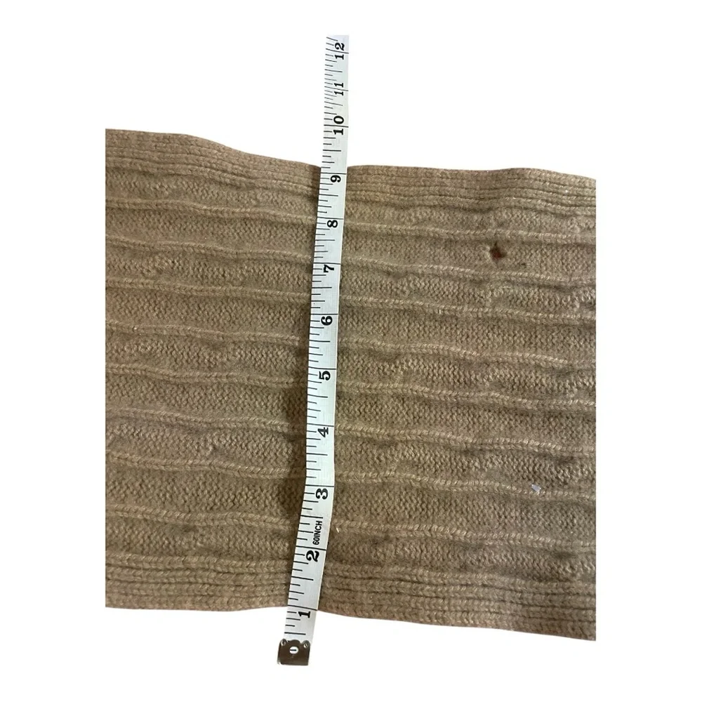 Brooks Brothers Cashmeres Scarf Tan - Picture 12 of 12